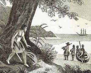2 februarie 1709: este recuperat de pe o insula pustie adevaratul Robinson Crusoe, dupa 52 de luni de izolare