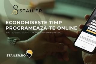 Foloseste platforma Stailer pentru programari la salon