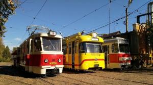 STB ii plimba pe copii si parinti cu Tramvaiul lui Mos Craciun