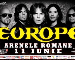 Au fost suplimentate biletele pentru concertul Europe, de la Arenele Romane