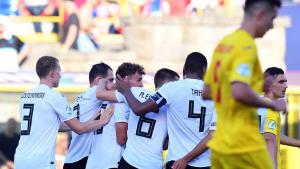 Nationala de tineret a Romaniei a fost eliminata de Germania in semifinalele EURO 2019, scor 2-4