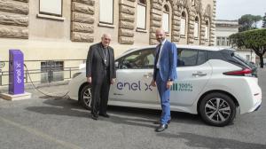 Masini electrice pentru Statul Papal. Enel X a instalat primele 12 puncte de incarcare in Vatican