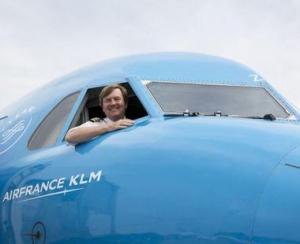 Regele Olandei, Willem-Alexander, este copilot KLM